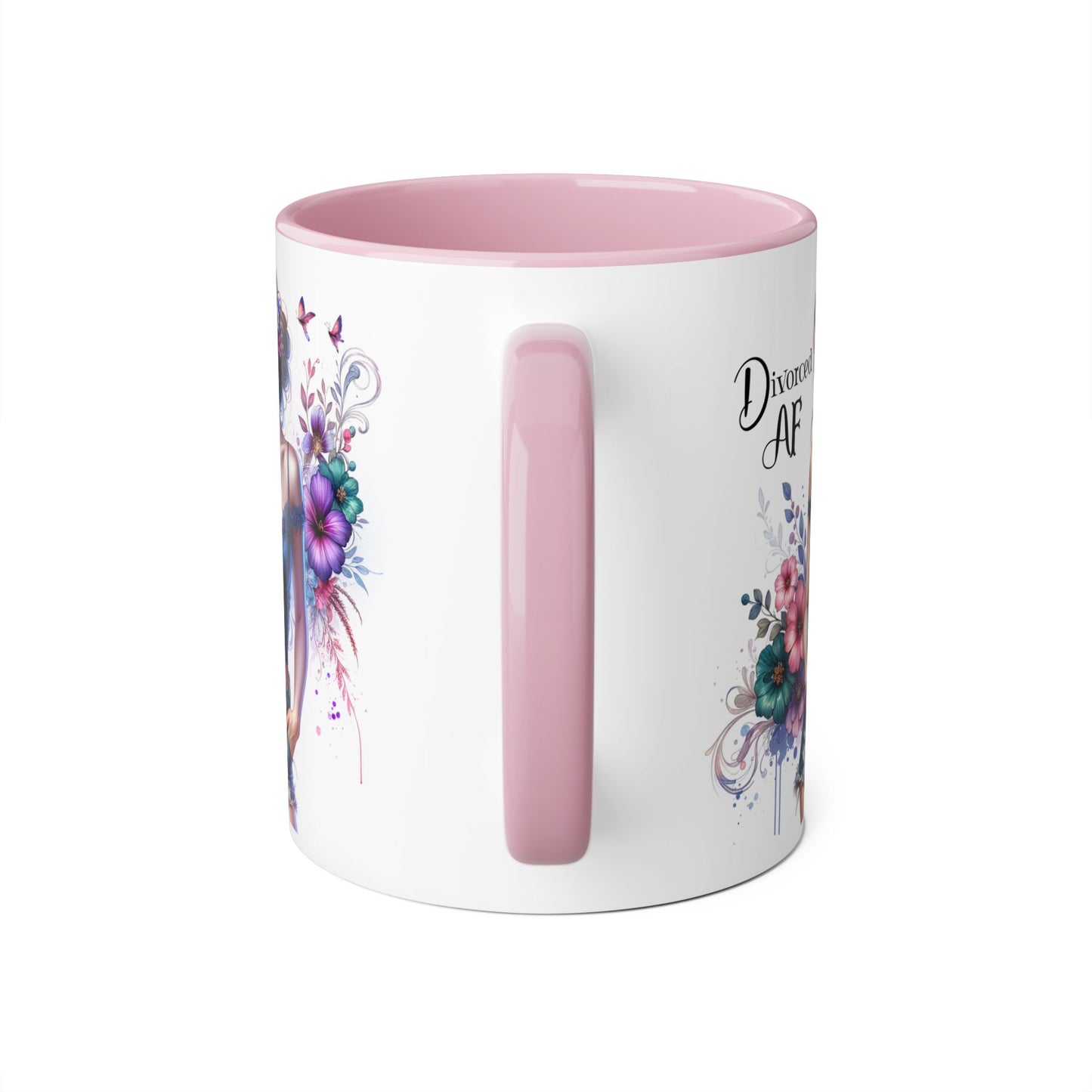 Mug - Divorced AF 11oz Accent Mug