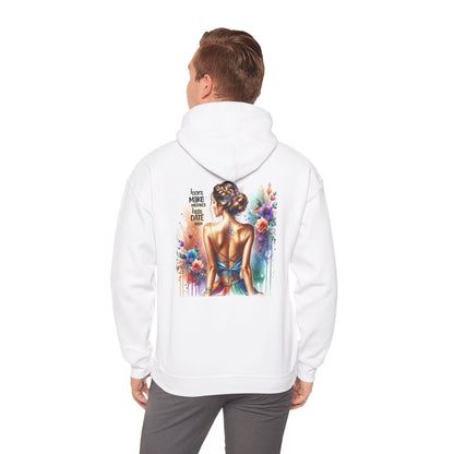 I Don`t Make Mistakes, I Just Date Them Colorful Floral Art Sweatshirt - Cozy Gift for Art Lovers, Casual Wear, Unique Hoodie for Women, Birthday Present, Spring Style