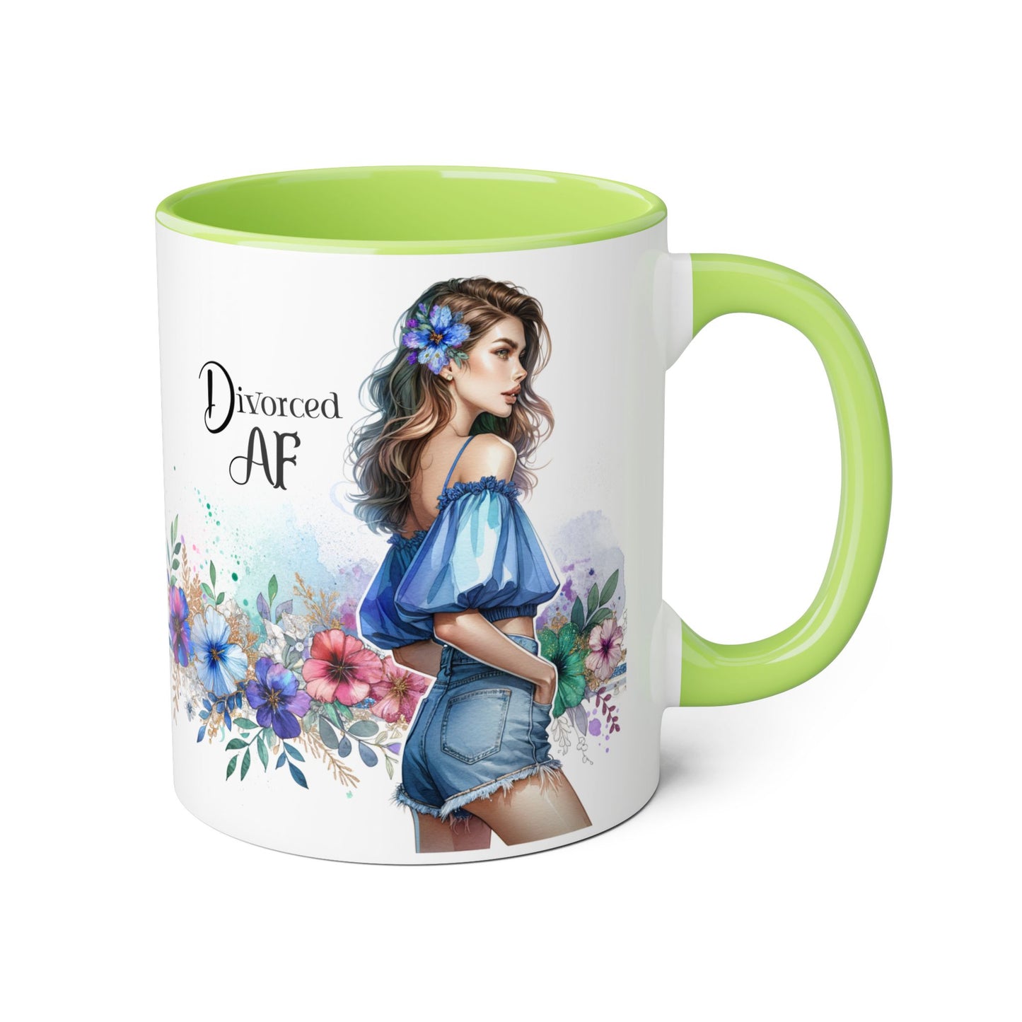Divorced AF Accent Mug | Floral Design | Coffee Cup for Empowerment | Gift for Divorcees | Self-Care Mug | Celebrating New Beginnings [...]