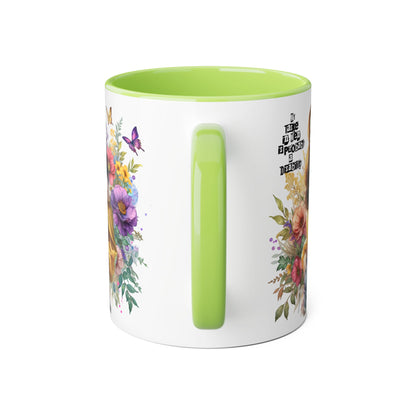 Funny Accent Mug - My Taste in Men is Probably a Disability Humor 11oz Cup