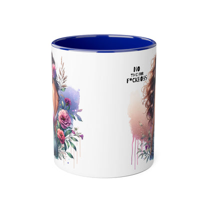 Funny Accent Mug - No Time For F*boys 11oz