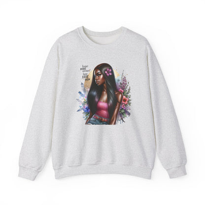 I Don't Make Mistakes, I Just Date Them Vibrant Art Crewneck Sweatshirt - Inspirational Women's Sweatshirt, Unique Gift for Her, Cozy Pullover, Casual Fashion