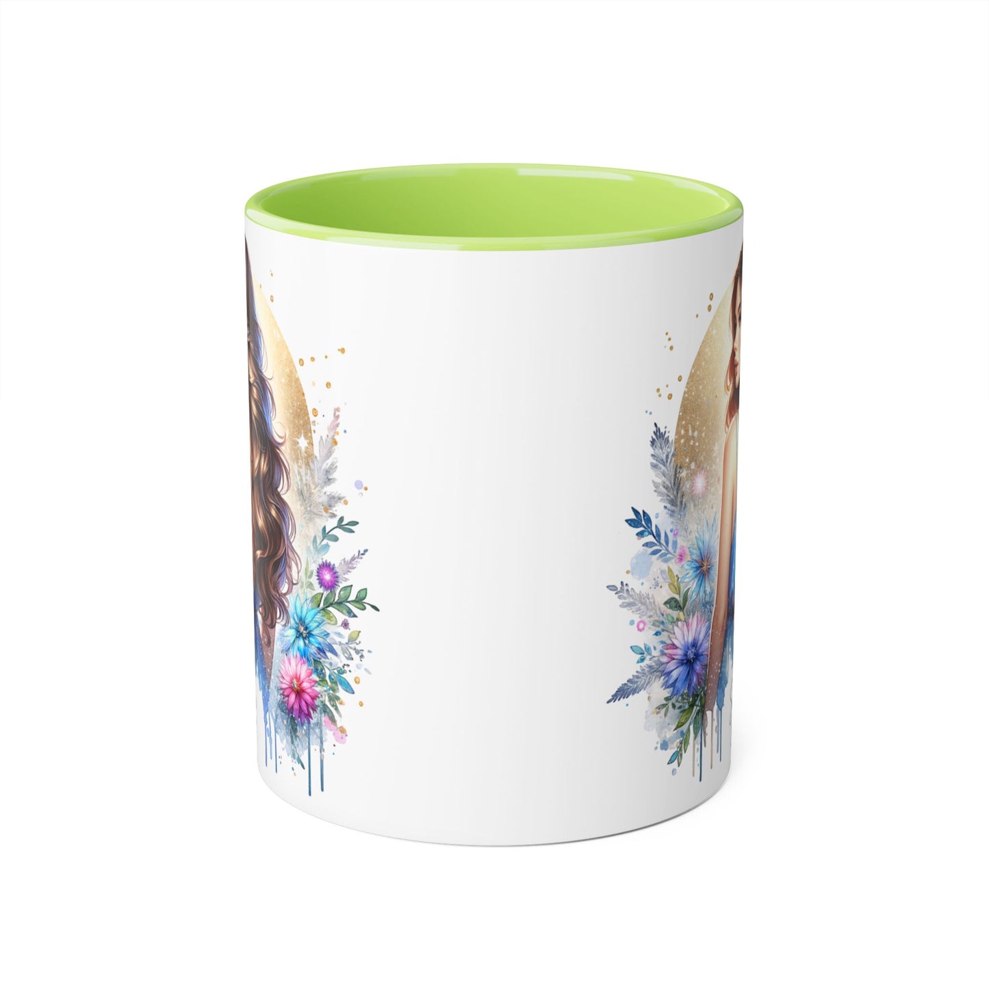 Single AF Gorgeous Floral Accent Mug, Perfect for Coffee Lovers, Unique Gift for Her, Boho Aesthetic, Personalized Tea Mug, Great for Birthdays