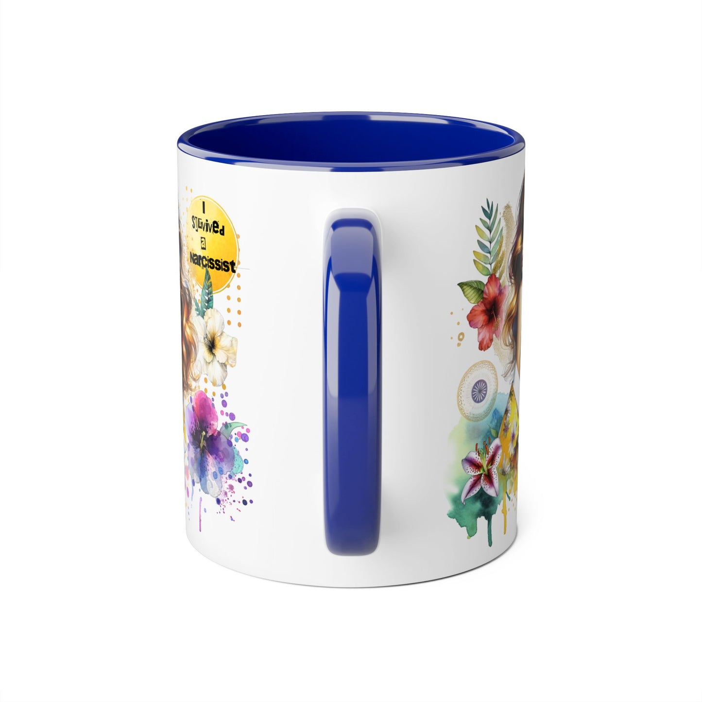 Vibrant Floral Art Mug – Perfect Gift for Mug Lovers, Home Decor, Coffee Lovers, Birthday Gift, Inspiring Drinkware