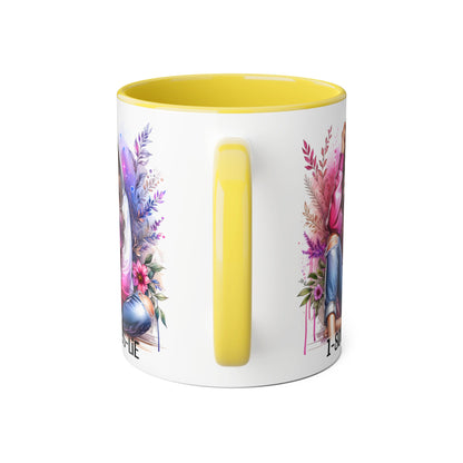 Stylish Accent Mug, 1-800-BOYS-DIE, Trendy Gift for Coffee Lovers, Aesthetic Drinkware for Home/Office, Perfect for Birthdays and [...]