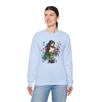 Lost You And Found Me Bohemian Floral Sweatshirt: Perfect for Cozy Days, Gift for Her, Casual Wear, Spring Fashion, Friendship Gift