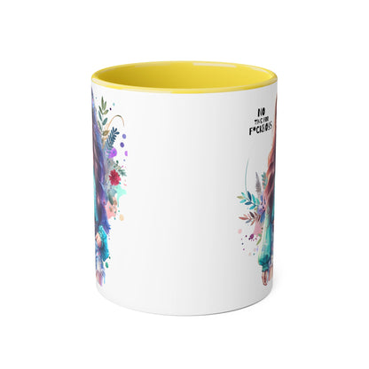 Funny Accent Mug - No Time For F*boys 11oz
