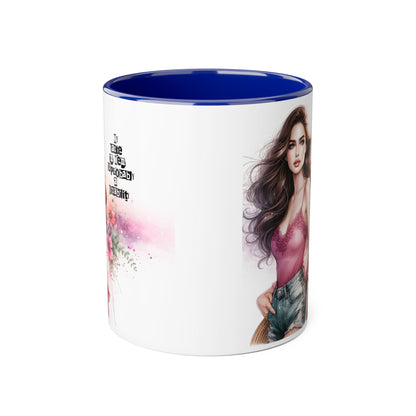 Funny Accent Mug - My Taste in Men is Probably a Disability Humor 11oz Cup