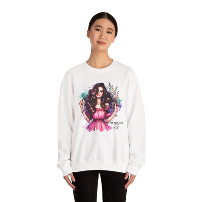 I'm Too Cute For My Ex Stylish Art Sweatshirt for Creative Souls | Perfect Gift for Friends or Yourself | Cozy Crewneck for Everyday Wear, Fashion, Art [...]