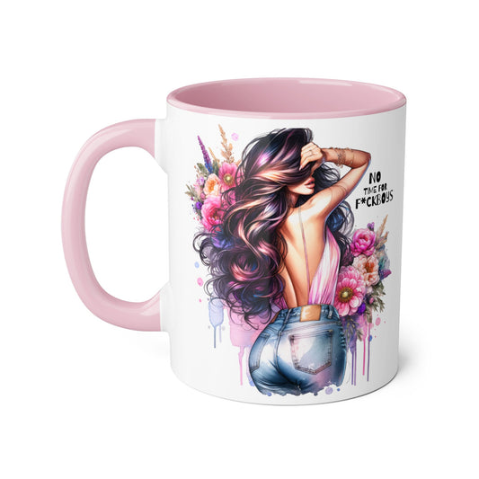 Funny Accent Mug - No Time For F*boys 11oz