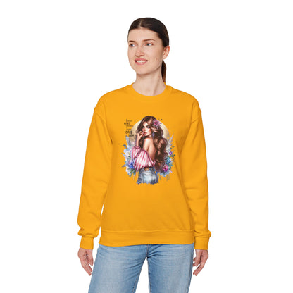 I Don't Make Mistakes, I Just Date Them Boho Chic Crewneck Sweatshirt, Cozy Gift for Her, Fashionable Layering Piece, Art-Inspired Apparel, Perfect for Special Occasions
