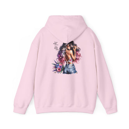 I Don`t  Make Mistakes, I Just Date Them Bohemian Floral Art Hoodie - Cozy Unisex Sweatshirt, Casual Wear, Gift for Her, Spring Fashion