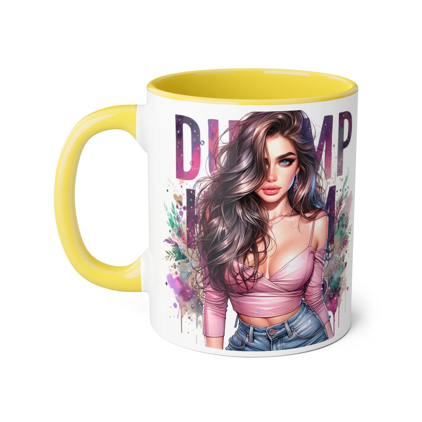 Dump Him Funny Accent Mug 11oz