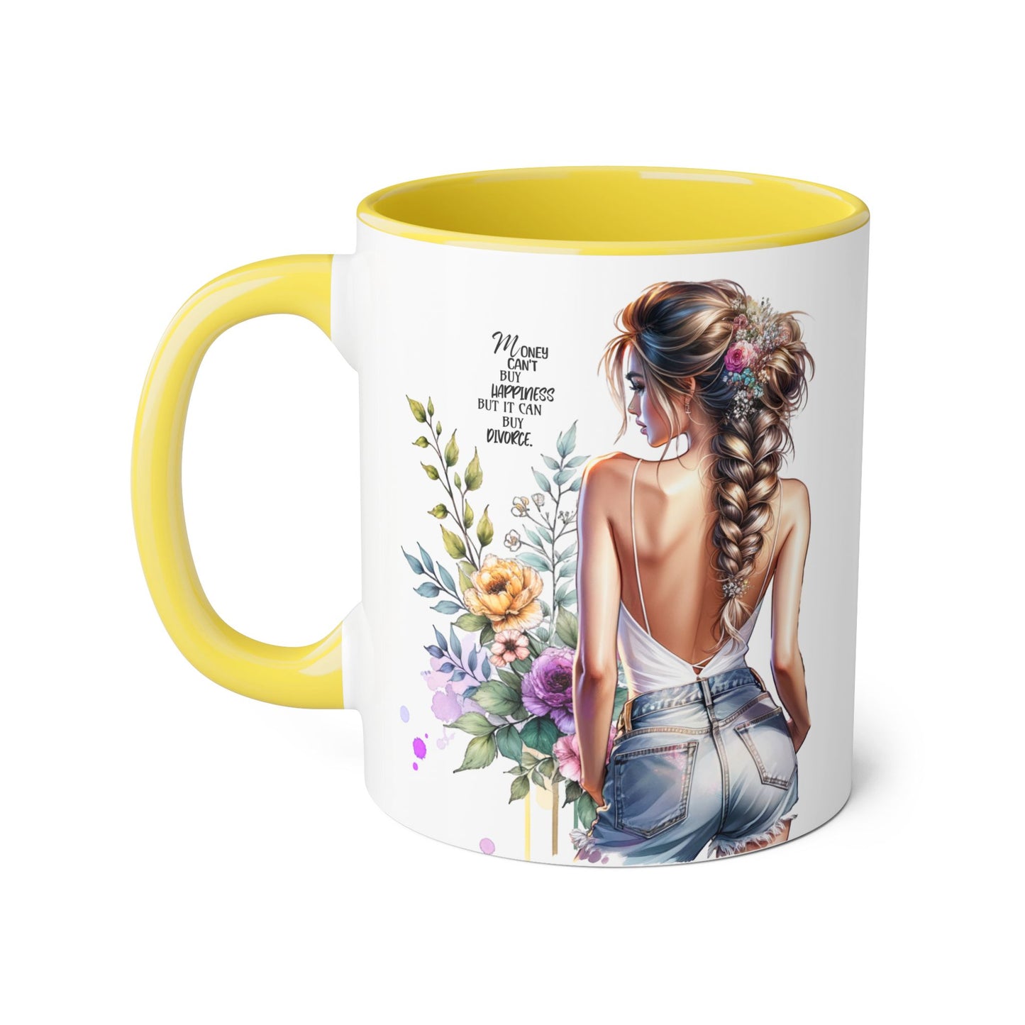 Mug - Money Can't Buy Happiness But It Can Buy Divorce Humoristic