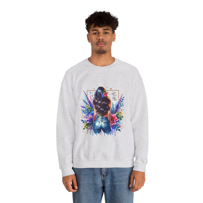 I Don`t  Make Mistakes, I Just Date Them Colorful Art Sweatshirt, Stylish Crewneck, Floral Design, Unisex Apparel, Gift for Her, Cozy Fashion, Unique Artwork Sweatshirt