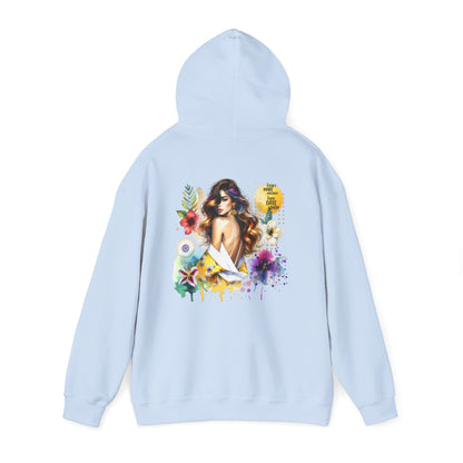 I Don`t Make Mistakes, I Just Date Them Vibrant Floral Sweatshirt with Artful Design | Cozy Unisex Hoodie for Casual Wear, Easy Style, Gift for Her, Art Lover, Spring Fashion