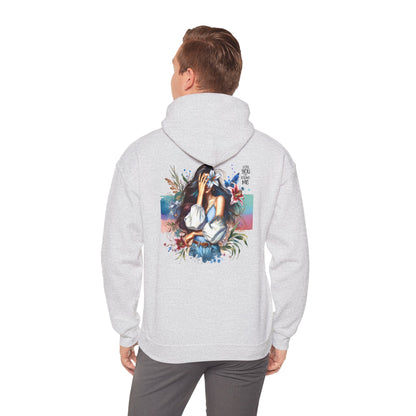 Breakup Hoodie - Unisex Hooded Sweatshirt Lost You and Found Me Design
