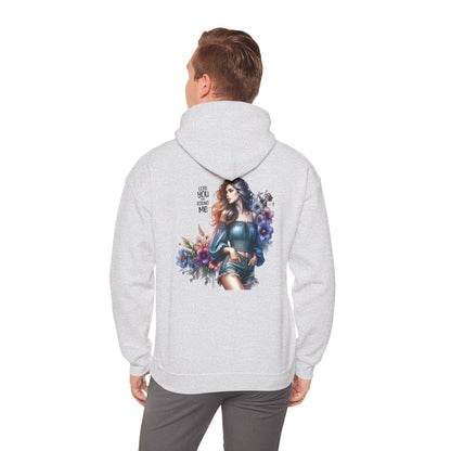 Breakup Hoodie - Unisex Hooded Sweatshirt Lost You and Found Me Design