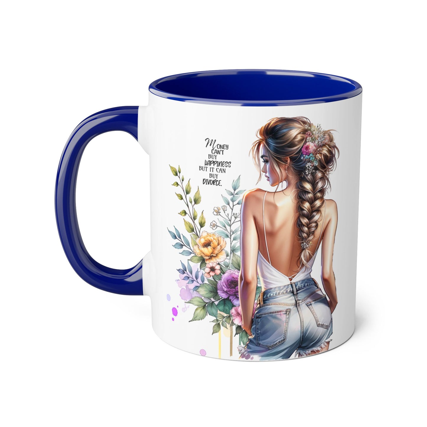 Mug - Money Can't Buy Happiness But It Can Buy Divorce Humoristic
