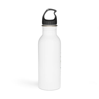 Stylish Stainless Steel Water Bottle with Floral Design, 1-800-BOYS-LIE, Trendy Hydration, Fitness Gift, Summer Accessories