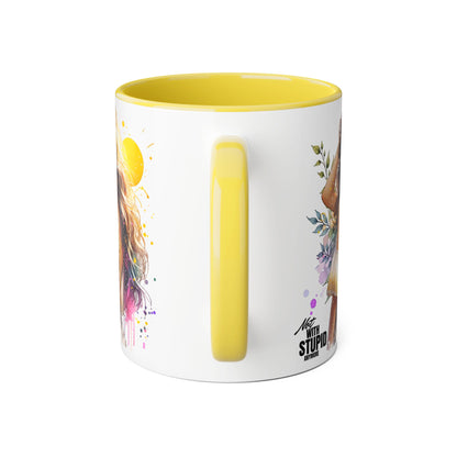 Mug - Not With Stupid Anymore Humoristic 11oz Accent Mug