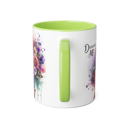 Mug - Divorced AF 11oz Accent Mug