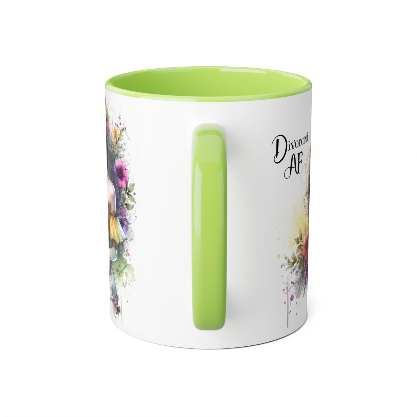 Mug - Divorced AF 11oz Accent Mug