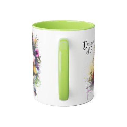 Mug - Divorced AF 11oz Accent Mug