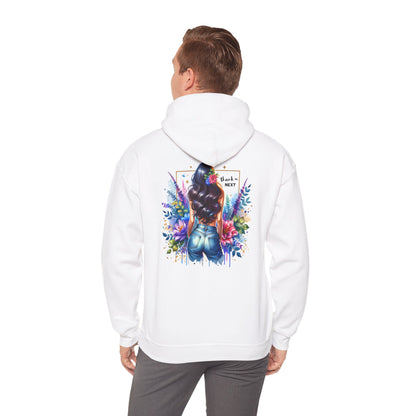 Thank U, Next Colorful Artistic Hooded Sweatshirt for Creative Souls, Stylish Gift for Art Lovers, Cozy Casual Wear, Unique Sweatshirt, Vibrant Hoodie