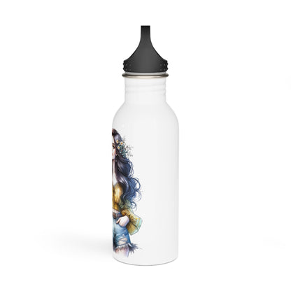 Thank U, Next Floral Motivational Water Bottle, Inspirational Gift for Her, Eco-Friendly Hydro Flask, Unique Art Design, Perfect for Fitness or [...]