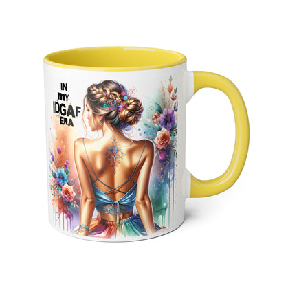 Sassy Accent Mug, Coffee Cup for Her, Gift for Friends, Ideal for Birthdays, Self-Care, Relaxation, and Everyday Use