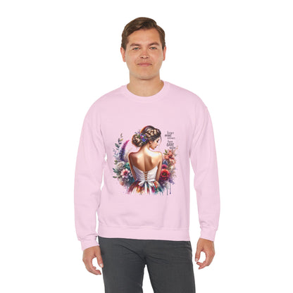 I Don`t  Make Mistakes, I Just Date Them Floral Art Sweatshirt, Unisex Pullover, Cozy Gift, Spring Fashion, Artwork Apparel, Perfect for Mother's Day