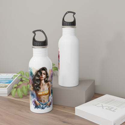 Thank U, Next Vibrant Stainless Steel Water Bottle with Artistic Design, Motivational Fitness Gift, Eco-Friendly Hydration, Gym Accessory, Summer [...]