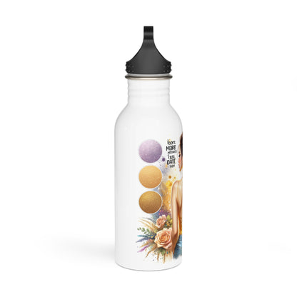 Stainless Steel Breakup Water Bottle- I Don't Make Mistake, I Date Them Design