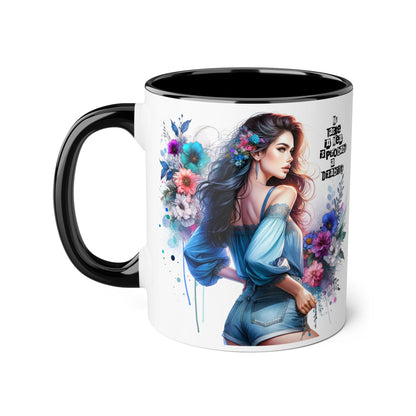 Funny Accent Mug - My Taste in Men is Probably a Disability Humor 11oz Cup