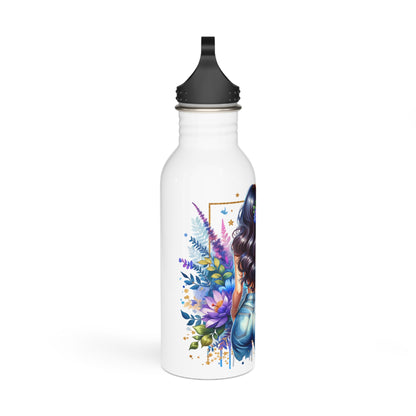 I'm Too Cute For My Ex  Floral Stainless Steel Water Bottle, Personalized Hydration, Gift for Her, Fitness Accessories, Travel Mug, Eco-Friendly Bottle