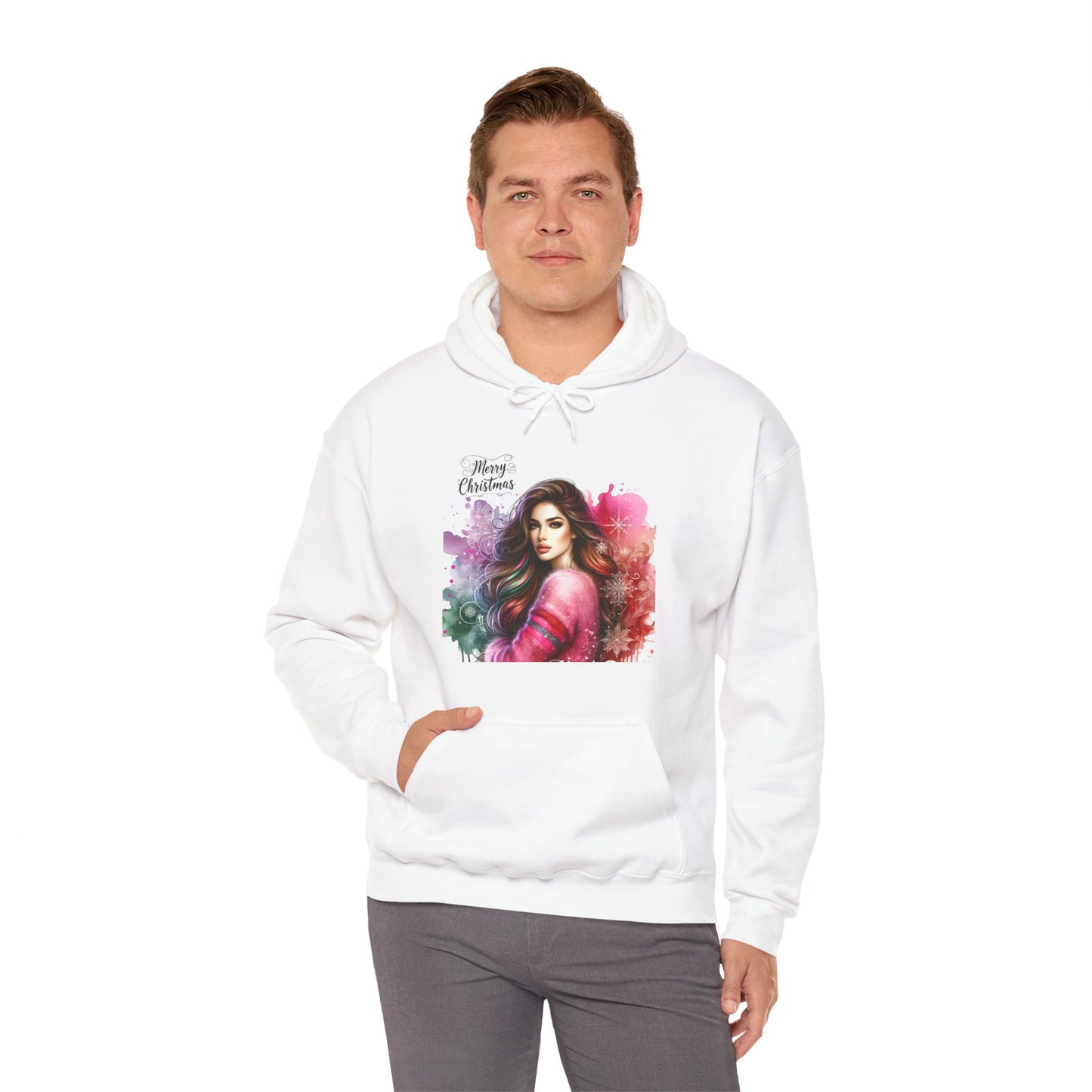 Christmas Hooded Unisex Sweatshirt - Single And Ready to Jingle