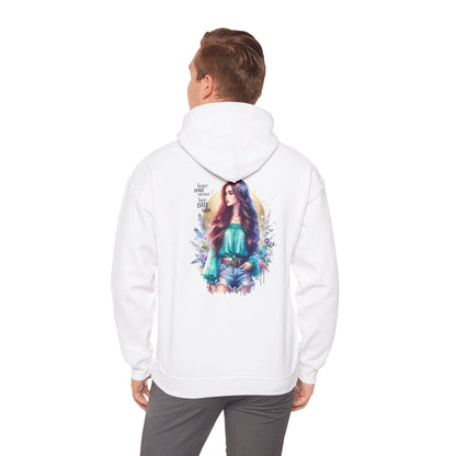 I Don`t Make Mistakes, I Just Date Them Whimsical Art Hoodie, Comfortable Unisex Sweatshirt, Boho Chic Gift, Cozy Streetwear, Perfect for Relaxed Days or Any Occasion