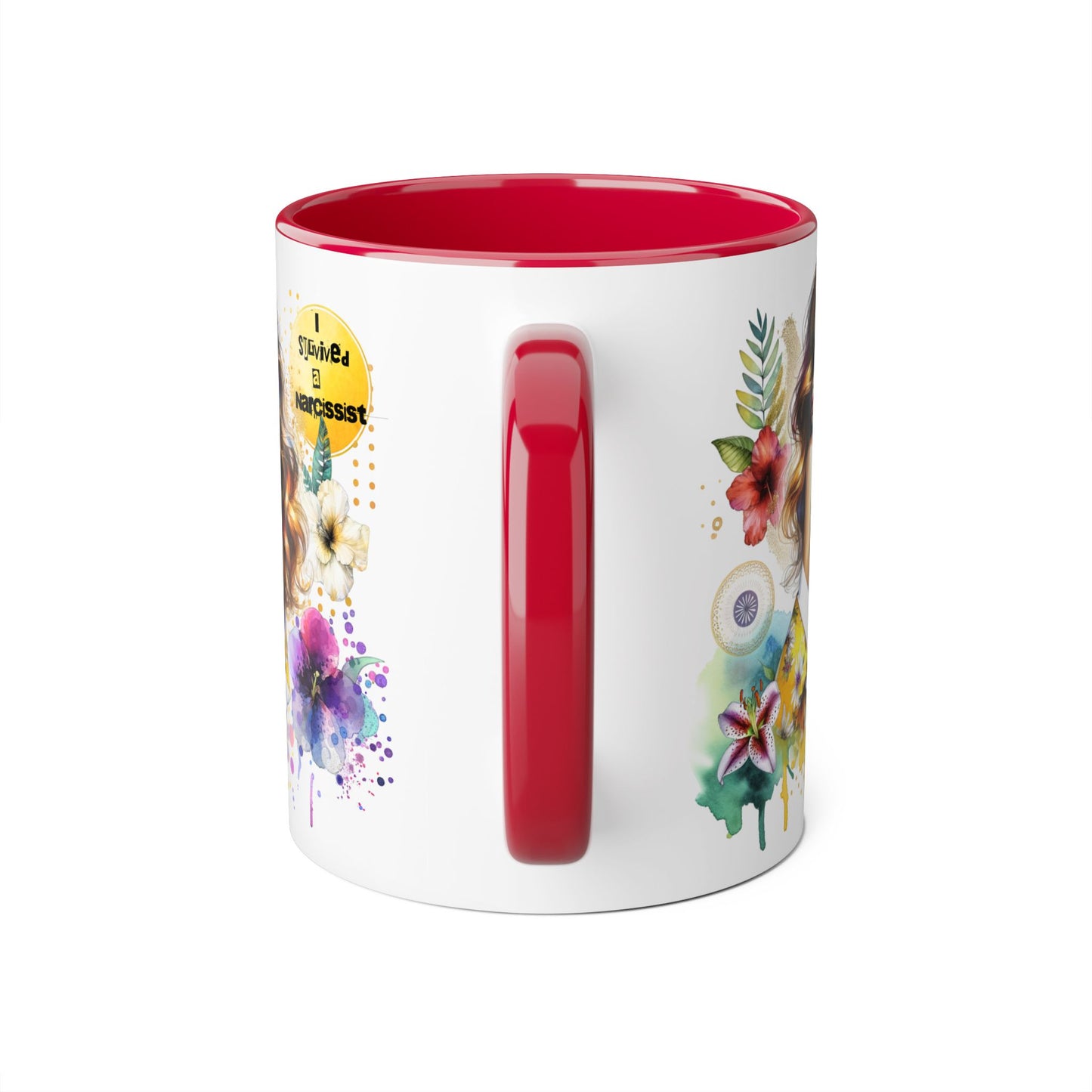 Vibrant Floral Art Mug – Perfect Gift for Mug Lovers, Home Decor, Coffee Lovers, Birthday Gift, Inspiring Drinkware