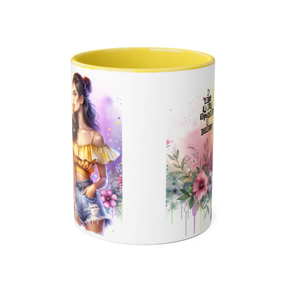 Funny Accent Mug - My Taste in Men is Probably a Disability Humor 11oz Cup