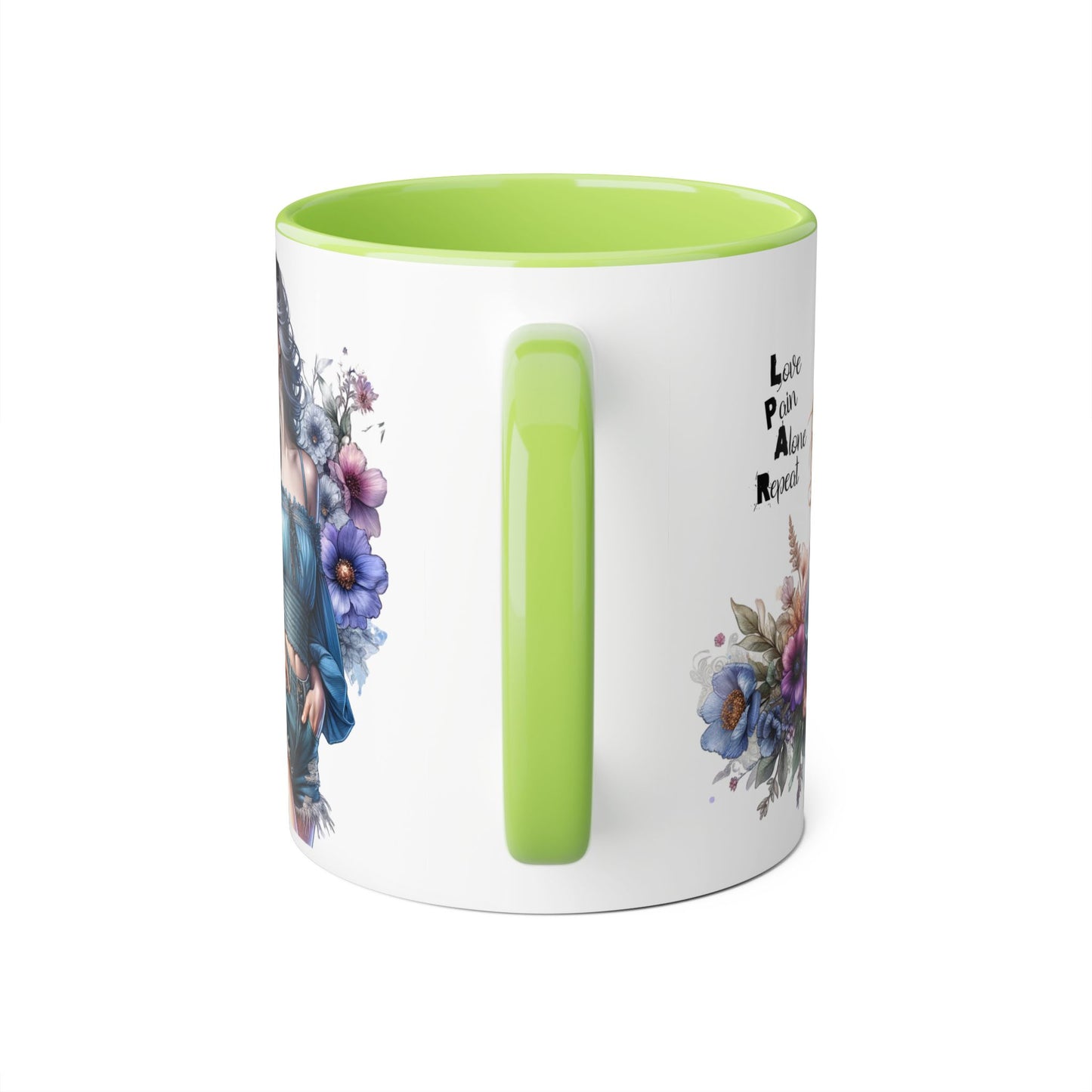 Bohemian Accent Mug, 11oz - Perfect Gift for Art Lovers, Home Decor, Coffee, Tea, Inspirational Quotes, Unique Artwork