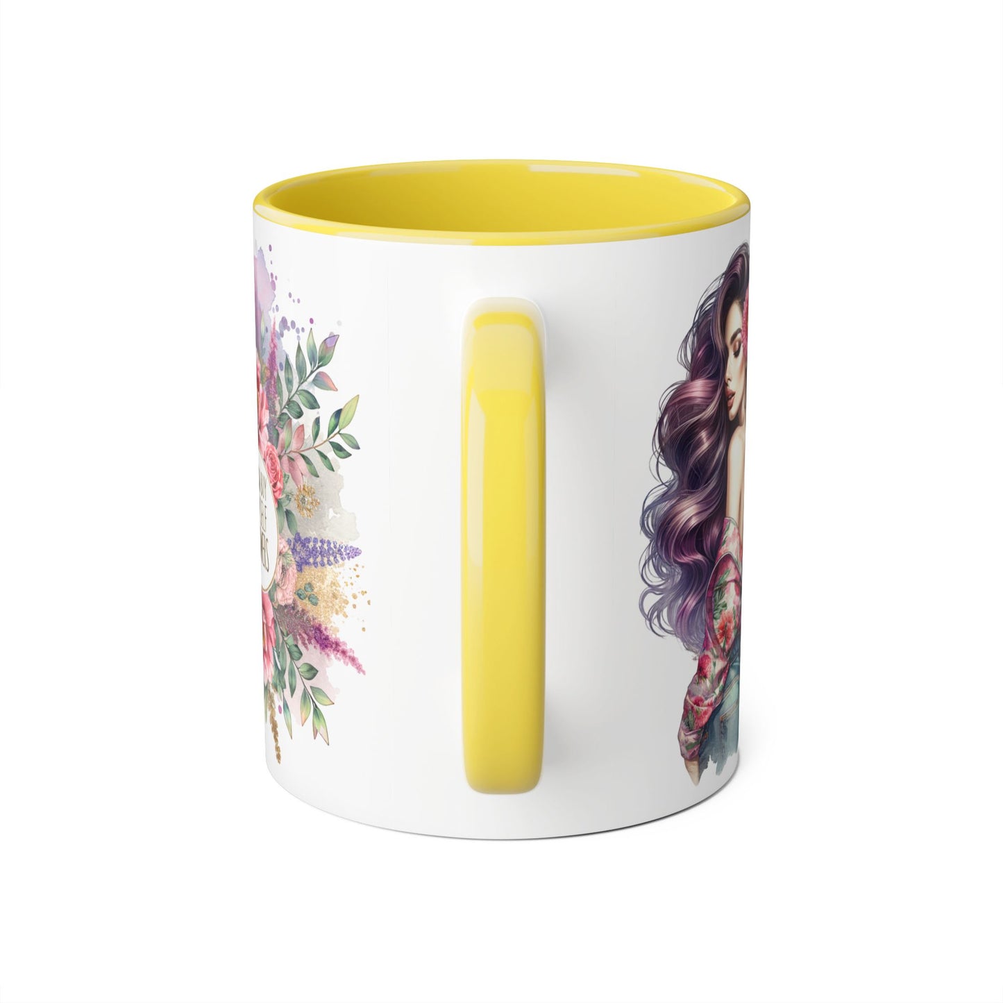 I Can Buy Myself Flowers Floral Inspiration Mug, Unique Gift for Her, Coffee Cup, Self-Care Item, Beautiful Floral Design
