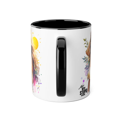 Mug - Not With Stupid Anymore Humoristic 11oz Accent Mug