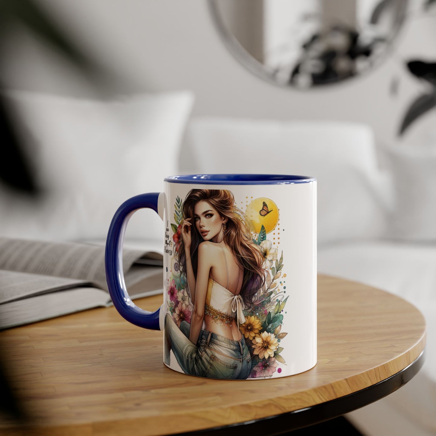 I Can Buy Myself Flowers Floral Beauty Accent Mug - Perfect Gift for Coffee Lovers, Tea Enthusiasts, Floral Decor, Mother's Day, Birthday Present