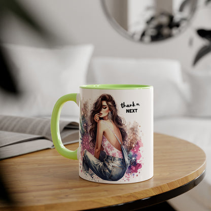 Mug - Thank U, Next Accent Mug