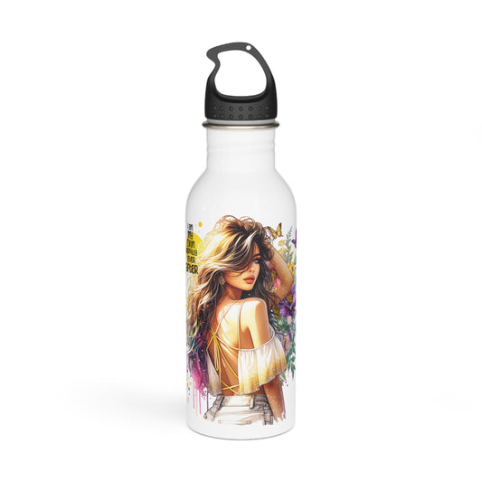 I Am My Own Happily Ever After Stylish Stainless Steel Water Bottle, Motivational Quote Bottle, Eco-Friendly Drinkware, Unique Gift for Her, Summer Hydration Essential