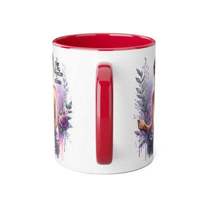 Funny Accent Mug - My Taste in Men is Probably a Disability Humor 11oz Cup