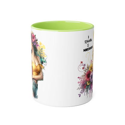 I Survived a Narcissist Floral Accent Mug, Coffee Cup Gift, Self-Care, Empowerment, Inspirational Tea Mug, Narcissist Survivor, Floral [...]