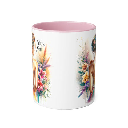 Yuck Fou Colorful Art Mugs