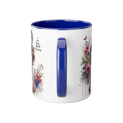 I Can Buy Myself Flowers Accent Mug, 11oz